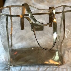 Michaels Kors Clear Tote